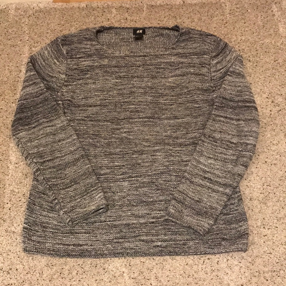 H&M open neck sweater